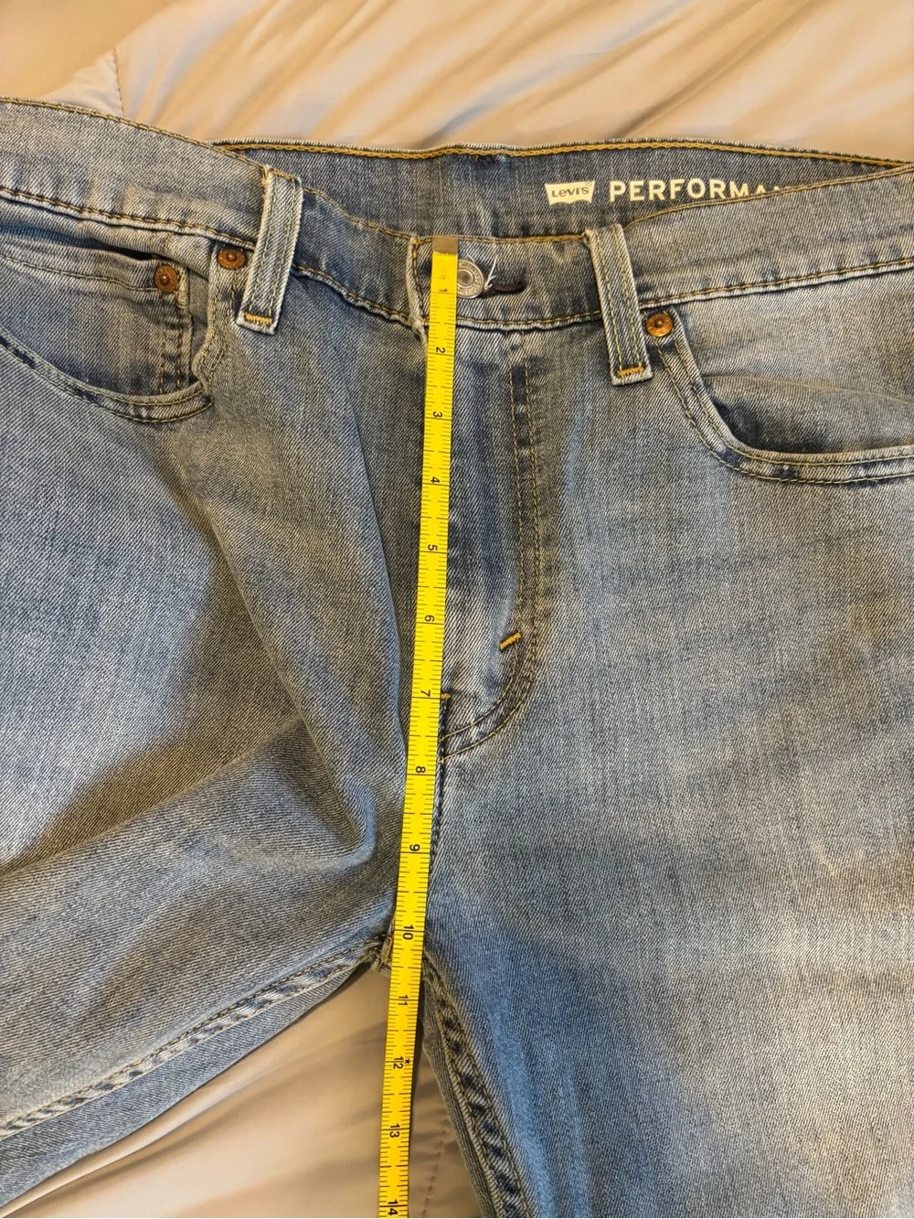 Levi’s Performance jeans light wash 502 32x32